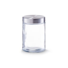Zeller Vorratsglas mit Edelstahldeckel, rund Fassungsvermögen: 1100 ml kaufen