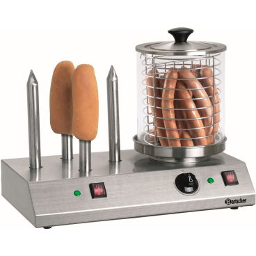 Bartscher Hot- Dog- Gerät mit 4 Toaststangen 1 Stück - Bild-Darstellung des Produktes 1