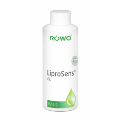 Sporto-med. GmbH RÖWO® LiproSens Basis Massage Öl, Hautöl zur Verhinderung der Reibung während der Massage, 1 Liter - Flasche 200113