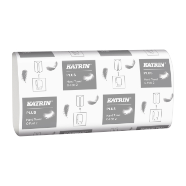 KATRIN Plus C-Fold 2 Papierhandtuch, 24 x 33 cm KATRIN Plus C-Fold 2 Papierhandtuch, 24 x 33 cm