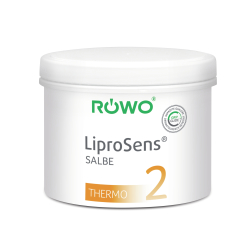 Sporto-med. GmbH RÖWO® LiproSens Salbe 2, wärmend, Thermosalbe vermindert die Reibung bei der Massage, 500 ml - Dose 220140