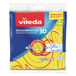 Chiffon multi-usage avec 30% microfibre, lot de 6 116361 Q066841