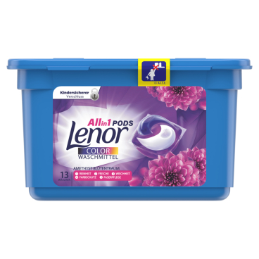 Lenor All in 1 PODS Amethyst Blütentraum Colorwaschmittel Lenor All in 1 PODS Amethyst Blütentraum Colorwaschmittel