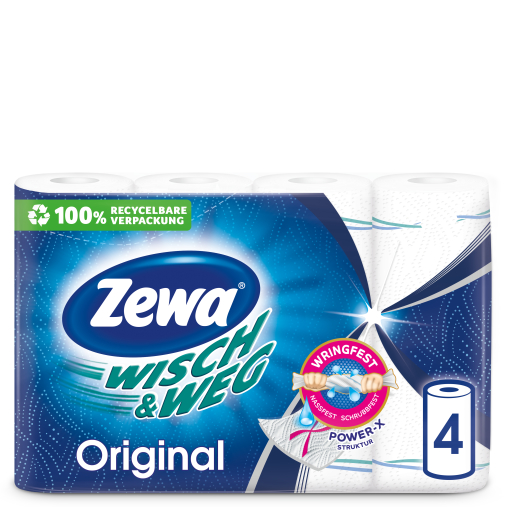 Zewa Wisch & Weg Küchenrolle Original