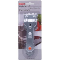 Reinex Glas-Keramik-Schaber, 13 cm, Edelstahl