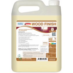 ARCORA International GmbH WOOD FINISH Holzbodenbeschichtung, Urethan/Acryl-Fußbodenbeschichtung auf Wasserbasis, 5 Liter - Kanister 01080-05