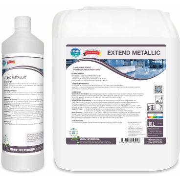 EXTEND METALLIC Fußbodenbeschichtung 1 Liter - Flasche - Bild-Darstellung des Produktes 1