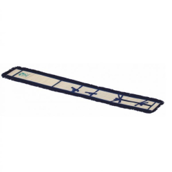 ARCORA International GmbH ACRYLIC Trockenmopp, blau, Wischbezug aus Baumwolle zur Trockenreinigung ideal für große Flächen, Breite: 100 cm, mit Schnur & Taschen OR100