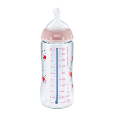 NUK First Choice+ Babyflasche aus transparentem PP Fassungsvermögen: 300 ml, farbig sortiert kaufen
