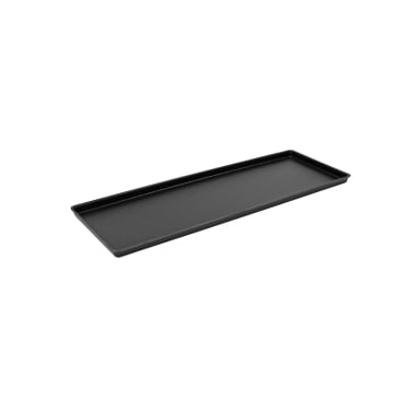 SCHNEIDER Auslagetablett, ABS, schwarz Maße: 195 x 580 x 20 mm, genarbte Oberfläche - Bild-Darstellung des Produktes 1