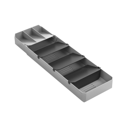 Metaltex Deutschland GmbH Metaltex Uni-Fit Besteck-Organizer, Verstellbarer Besteckkasten, Maße (B x H): 15 x 6 cm 363220000