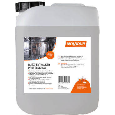 NOVADUR Blitz-Entkalker Professional 5,5 Liter - Kanister - Bild-Darstellung des Produktes 1
