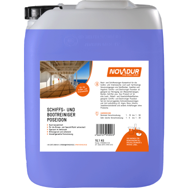 NOVADUR Schiffs- und Bootreiniger Poseidon 10,1 kg - Kanister - Bild-Darstellung des Produktes 1