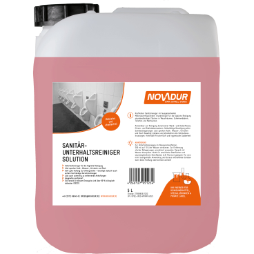 NOVADUR Unterhaltsreiniger Solution 5 l - Kanister - Bild-Darstellung des Produktes 1
