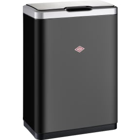 Wesco i.Master Double Mülleimer, 2 x 20 Liter Farbe: schwarz matt kaufen