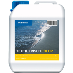 Dr. Schutz GmbH Dr. Schutz® Textil Frisch COLOR Waschmittel, Aktiv Waschmittel für bunte Textilien, 5 Liter - Kanister 2411005005