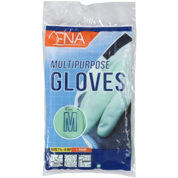 ENA Multipurpose Haushaltshandschuhe, grün 1 Packung = 12 Paar, Größe M - Bild-Darstellung des Produktes 1