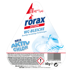 rorax WC-Bleiche, mit Aktiv Chlor – 60 g
