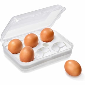 Rotho FUN Transportbox für 6 Eier – Farbe: transparent