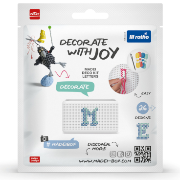 Rotho MADEI Buchstaben Deko-Set Länge: 18 m - Bild-Darstellung des Produktes 1