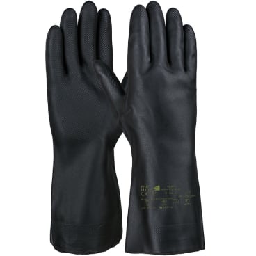 Fitzner Neopren/Latex Chemikalienschutzhandschuh 1 Packung = 12 Paar, Größe 7 - Bild-Darstellung des Produktes 1