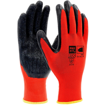 Fitzner Latex-Feinstrickhandschuh 1 Packung = 12 Paar, Größe 10 - Bild-Darstellung des Produktes 1