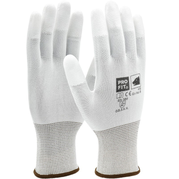 Fitzner Nylon-Feinstrickhandschuh, reinweiß 1 Karton = 300 Paar, Größe 11 - Bild-Darstellung des Produktes 1