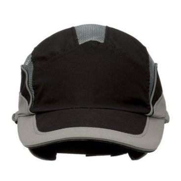 3M™ First Base™ 3 Elite Anstoßkappe Farbe: schwarz / grau, Schirmlänge: 70 mm - Bild-Darstellung des Produktes 1