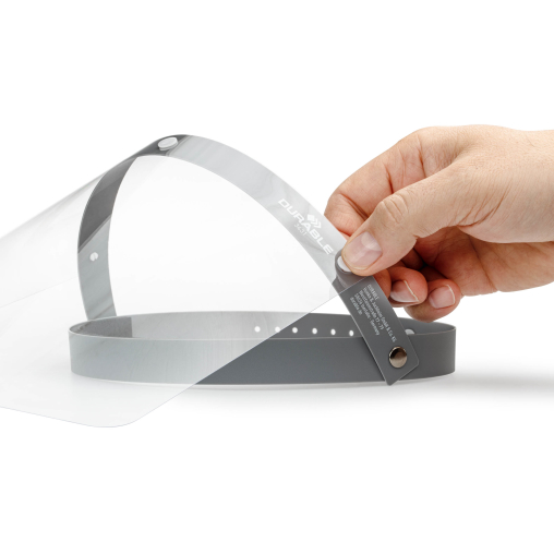 DURABLE Ersatzfolien für Gesichtsvisier, CE-konform