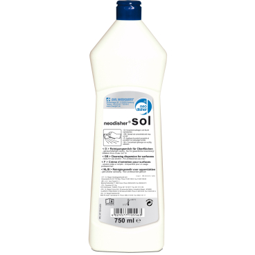 Dr. Weigert neodisher sol Oberflächenreiniger 750 ml - Flasche - Bild-Darstellung des Produktes 1