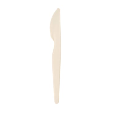 NATURESTAR Bio Einwegmesser, 17 cm 1 Packung = 20 Stück, naturweiß - Bild-Darstellung des Produktes 1
