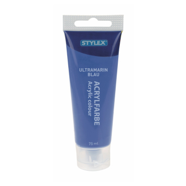 STYLEX® Acrylfarbe 1 Tube = 75 ml, ultramarinblau - Bild-Darstellung des Produktes 1