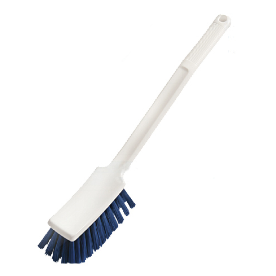 MAAJ Hygiene-Stielbürste Blau Kurz - HACCP Lebensmittelecht Made In Germany