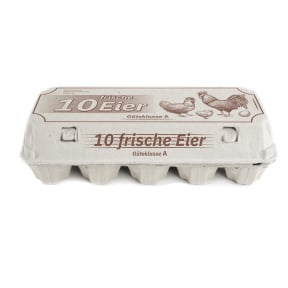 450 Eierschachteln für 10 Eier aus Freilandhaltung, 95,50 450 Eierschachteln für 10 Eier aus Freilandhaltung, 95,50