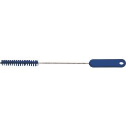 haug bürsten KG Haug Rohrbürste, 305 x Ø 15 mm, Rundbürste mit Edelstahldraht, Komplettfarbe: blau FC81142