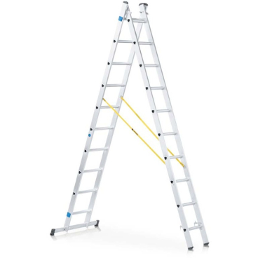 Zarges Combimaster DX Steh- und Schiebeleiter 2 x 10 Sprossen, max. Leiterlänge: 4,94 m - Bild-Darstellung des Produktes 1