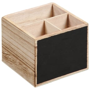Kesper Besteckbox, geflammt