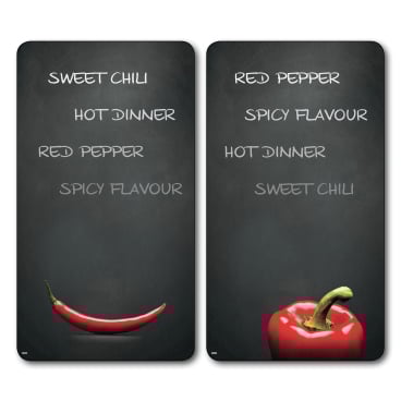 Kesper Multi-Glasschneideplatte Packung = 2 Stück, chili - Bild-Darstellung des Produktes 1