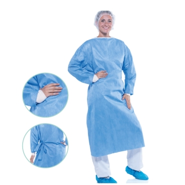 imexco HANNAH-1 Einwegschutzkittel, unsteril, blau 1 Stück, Größe: L/XL, 40 g - Bild-Darstellung des Produktes 1