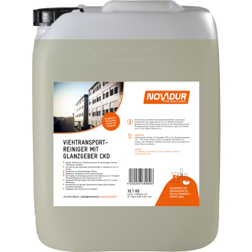NOVADUR® Forte Viehtransporter-Reiniger 10,1 kg - Kanister, mit Glanzgeber CKD Konzentrat - Bild-Darstellung des Produktes 1