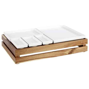 APS 11622 Support Buffet Bois Clair Superbox 29 X 18,5 Cm, H 10,5 Cm