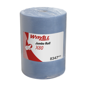 KCP WYPALL* X80 Wischtücher, Großrolle blau