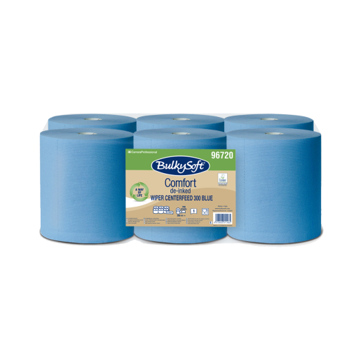 BulkySoft® Comfort Wischtuchrolle mit Zentralentnahme, 1-lagig