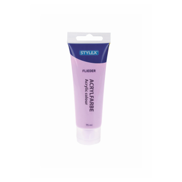 STYLEX® Acrylfarbe 1 Tube = 75 ml, flieder - Bild-Darstellung des Produktes 1