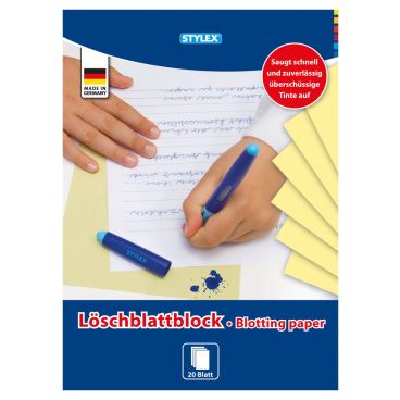STYLEX® Löschblattblock DIN A4, 20 Blatt - Bild-Darstellung des Produktes 1