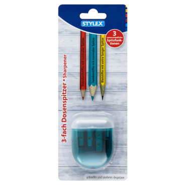 STYLEX® 3-fach Dosenspitzer 1 Packung = 1 Stück - Bild-Darstellung des Produktes 1