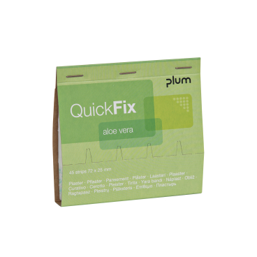 Plum QuickFix Aloe Vera Refill Pflaster 1 Nachfüllpackung = 45 Pflaster - Bild-Darstellung des Produktes 1