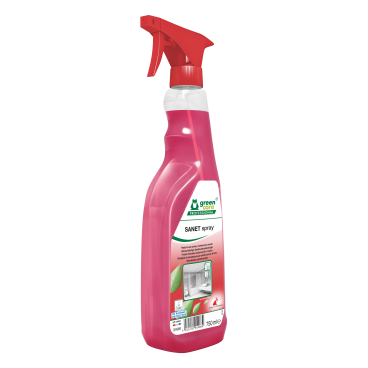 TANA green care SANET Spray Sanitärreiniger  1 Karton = 10 Flaschen à 750 ml - Bild-Darstellung des Produktes 1