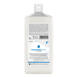 Paul Voormann GmbH PEVAPERM PURE Lotion, Hautschutz vor wässrigen und nicht wässrigen Arbeitsstoffen, 1 Liter - Hartflasche 120142