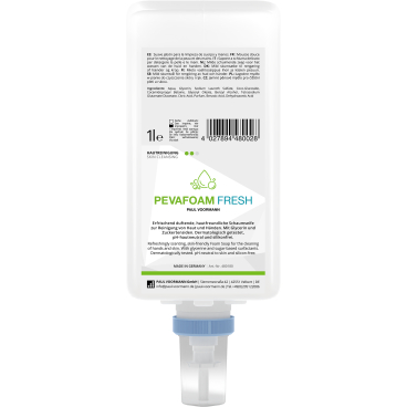 PEVAFOAM FRESH Schaumseife 1 Liter - Care&Clean Flasche - Bild-Darstellung des Produktes 1